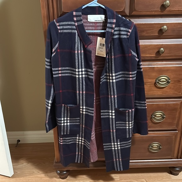 Pink Martini Harmon Cardi in Navy, Size XS, NWT - Picture 5 of 7